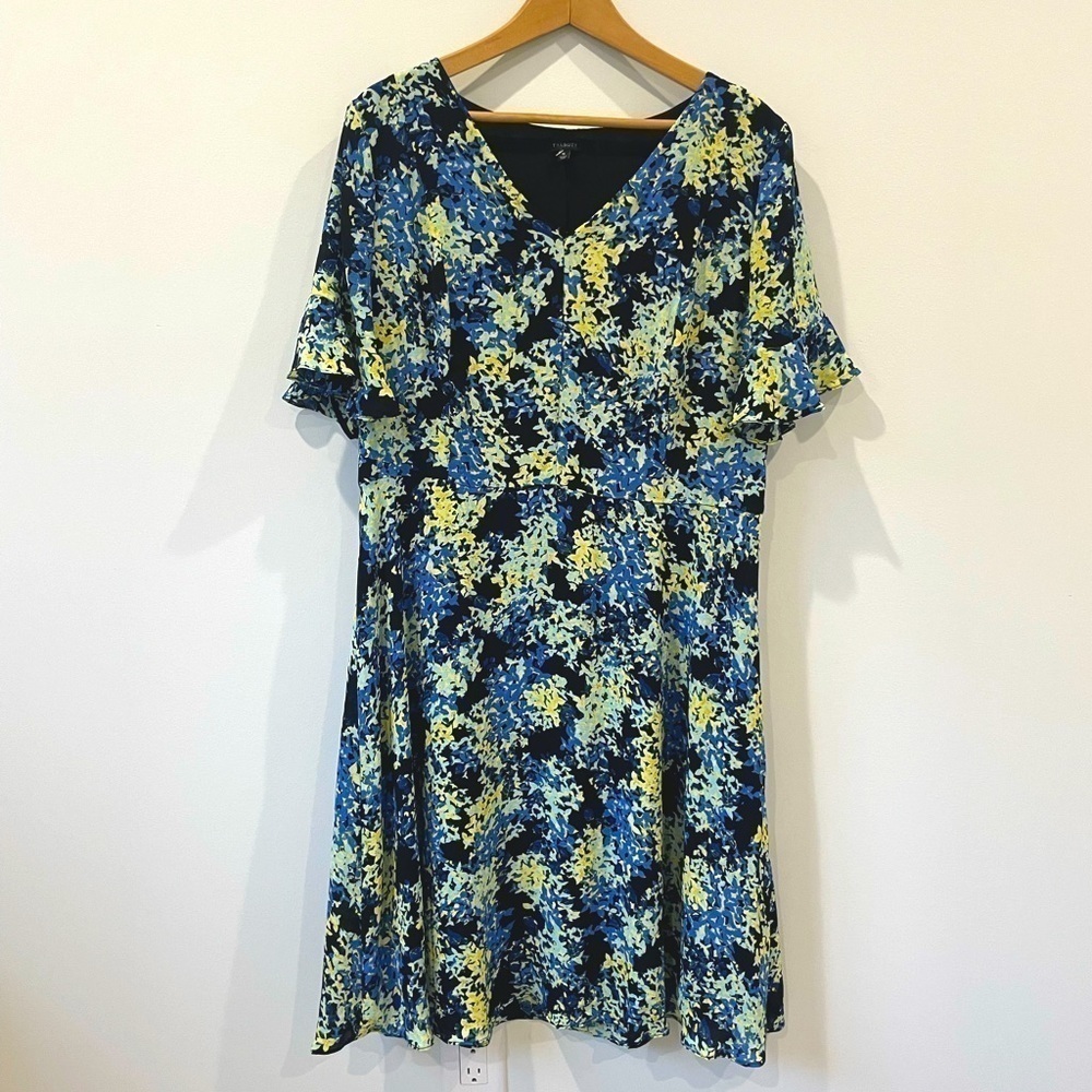 Talbots Floral Summer Midi Dress